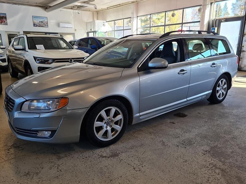 Harmaa Käytetty 2014 Volvo V70 Business Edition Farmari | 7 900 € (Perustarjous) - Kuva 1/4