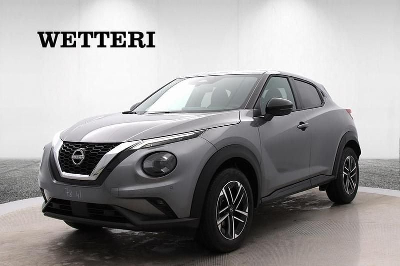 Uusi Nissan Juke N-Connecta 114 HP (83 kW) 2025 Harmaa Katumaasturi