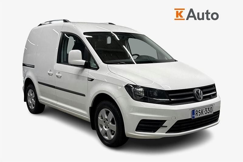 Käytetty VW Caddy 102 HP (75 kW) 2016 Valkoinen Tila-auto