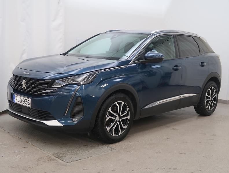 Käytetty Peugeot 3008 Allure 131 HP (96 kW) 2021 Sininen Katumaasturi