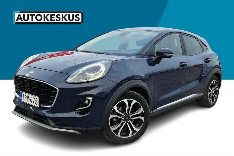 Sininen Käytetty 2022 Ford Puma Titanium Katumaasturi | 12 900 € (Supertarjous) - Kuva 1/2