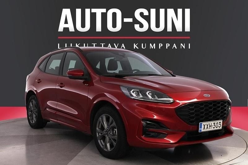 Punainen Käytetty 2021 Ford Kuga ST-Line Katumaasturi | 17 500 € (Hyvä tarjous) - Kuva 1/4