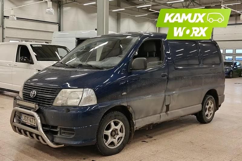 Käytetty Toyota HiAce 95 HP (69 kW) 2007 Sininen Van