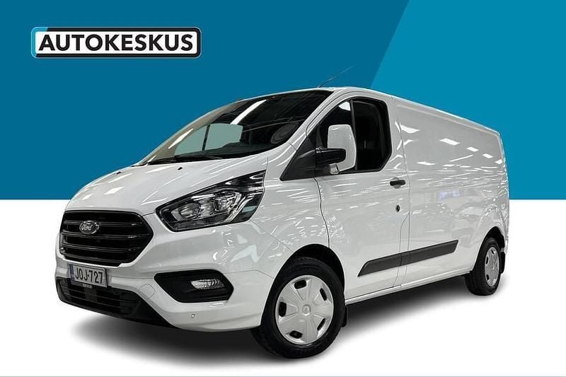 Valkoinen Käytetty 2021 Ford Transit Custom Trend Van | 24 990 € (Hyvä tarjous) - Kuva 1/3