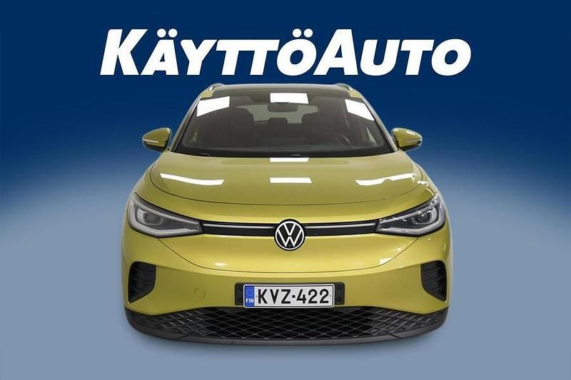 Käytetty VW ID.4 Pro Performance 150 kW (204 HP) 2021 Keltainen Katumaasturi