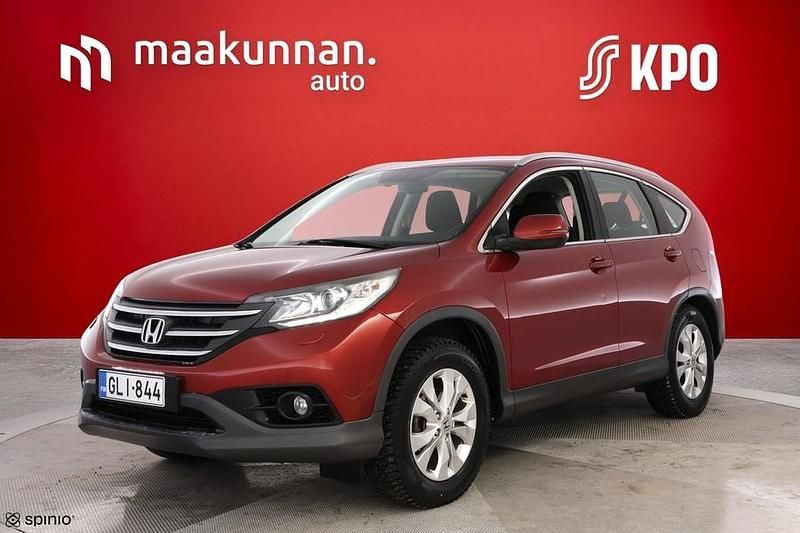 Käytetty Honda CR-V Elegance 120 HP (88 kW) 2014 Punainen Katumaasturi