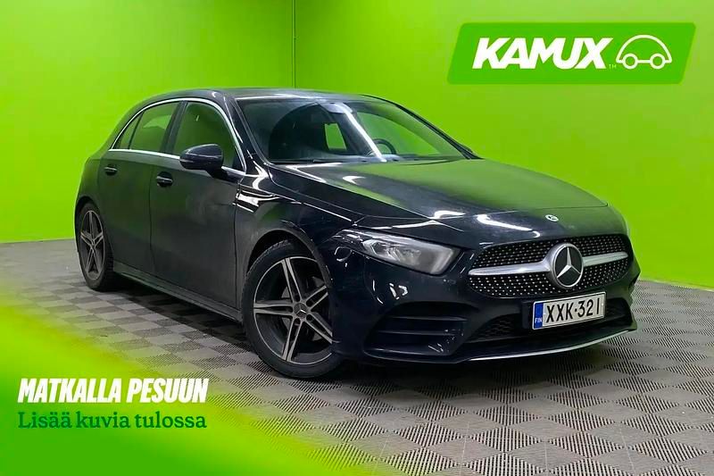 Musta Käytetty 2021 Mercedes A180 Business Sedan | 24 400 € (Perustarjous) - Kuva 1/4
