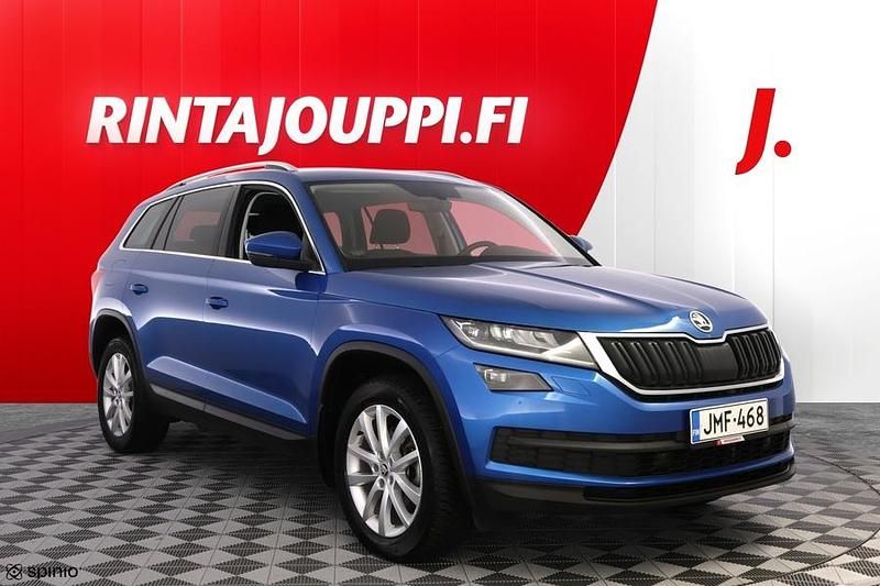 Sininen Käytetty 2021 Skoda Kodiaq Business Line Katumaasturi | 21 990 € (Supertarjous) - Kuva 1/3