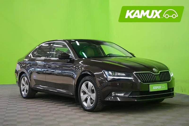 Ruskea Käytetty 2018 Skoda Superb Business Line Sedan | 15 290 € (Hyvä tarjous) - Kuva 1/4