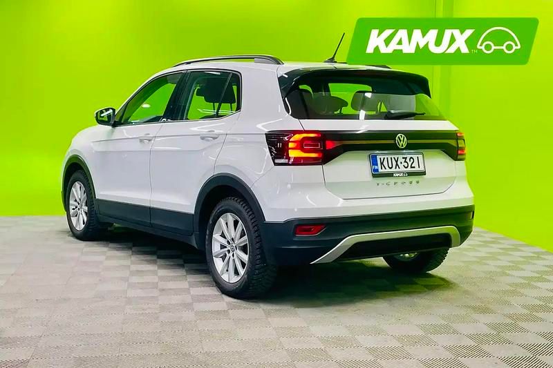 Käytetty VW T-Cross 95 HP (69 kW) 2020 Valkoinen Katumaasturi
