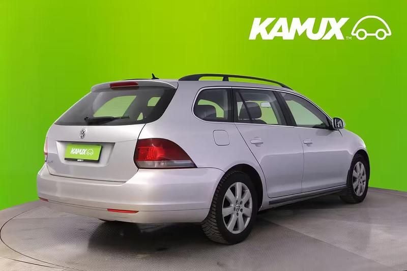 Käytetty VW Golf VI Comfortline 102 HP (75 kW) 2010 Hopea / harmaa Viistoperä