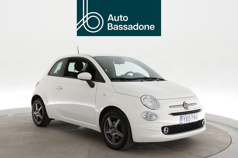 Valkoinen Käytetty 2021 Fiat 500 Pop Viistoperä | 11 580 € (Perustarjous) - Kuva 1/4