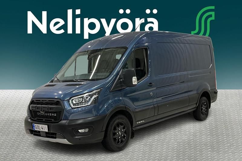 Chrome blue Käytetty 2020 Ford Transit Premium Van | 38 600 € - Kuva 1/3
