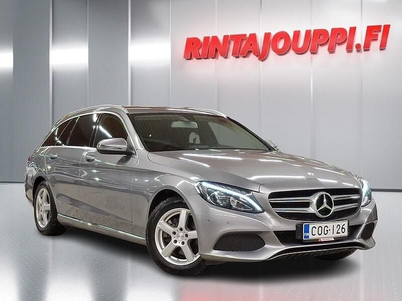 Harmaa Käytetty 2015 Mercedes C220 Business Farmari | 13 900 € (Perustarjous) - Kuva 1/3
