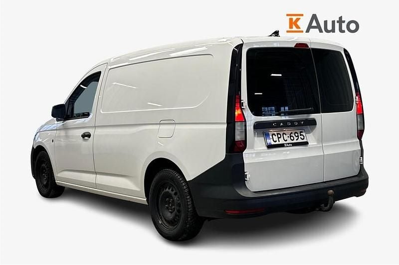 Käytetty VW Caddy Maxi 122 HP (89 kW) 2021 Valkoinen Tila-auto