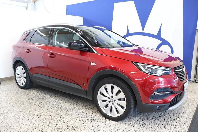 Punainen Käytetty 2020 Opel Grandland X Executive Katumaasturi | 24 490 € (Hieman kallis) - Kuva 1/4