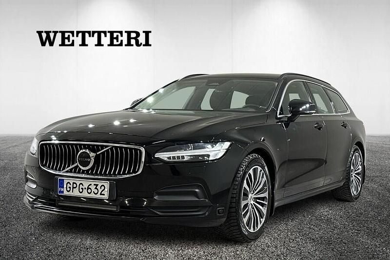 Musta Käytetty 2022 Volvo V90 Business Edition Farmari | 31 690 € - Kuva 1/4
