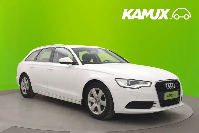 Valkoinen Käytetty 2013 Audi A6 Farmari | 12 490 € (Hieman kallis) - Kuva 1/4