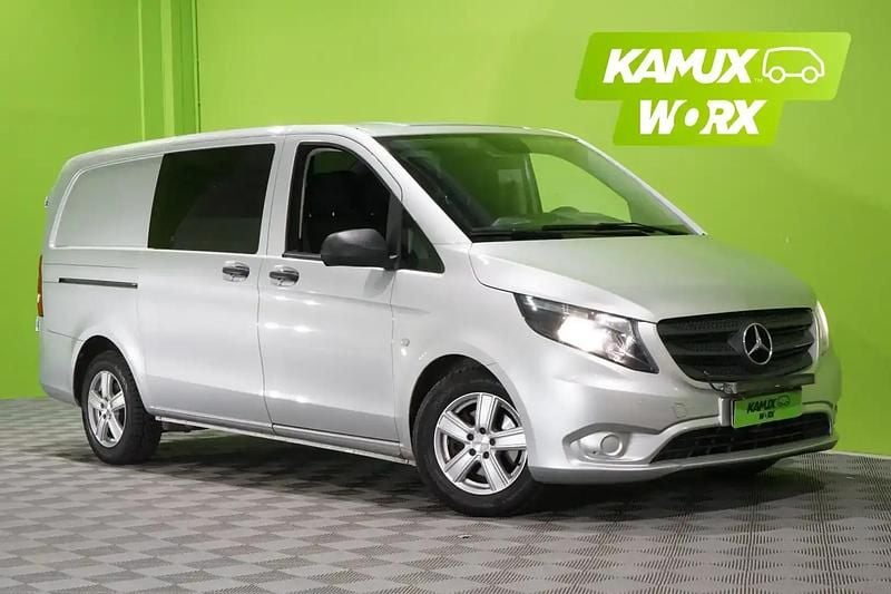 Käytetty Mercedes Vito 185 HP (136 kW) 2017 Hopea / harmaa Van
