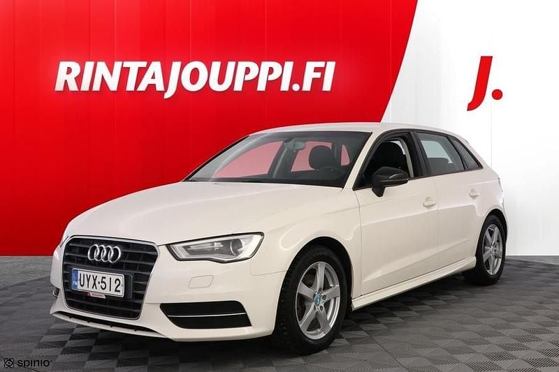 Käytetty Audi A3 Sportback Business 110 HP (80 kW) 2014 Valkoinen Viistoperä