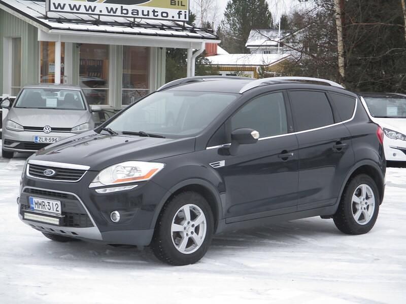 Käytetty Ford Kuga Titanium 140 HP (102 kW) 2012 Musta Katumaasturi