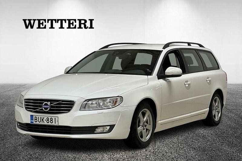 Käytetty Volvo V70 Kinetic 114 HP (83 kW) 2015 Valkoinen Farmari