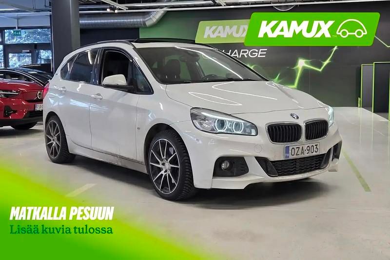 Käytetty BMW 225 Active Tourer M Sport 224 HP (164 kW) 2016 Valkoinen Tila-auto