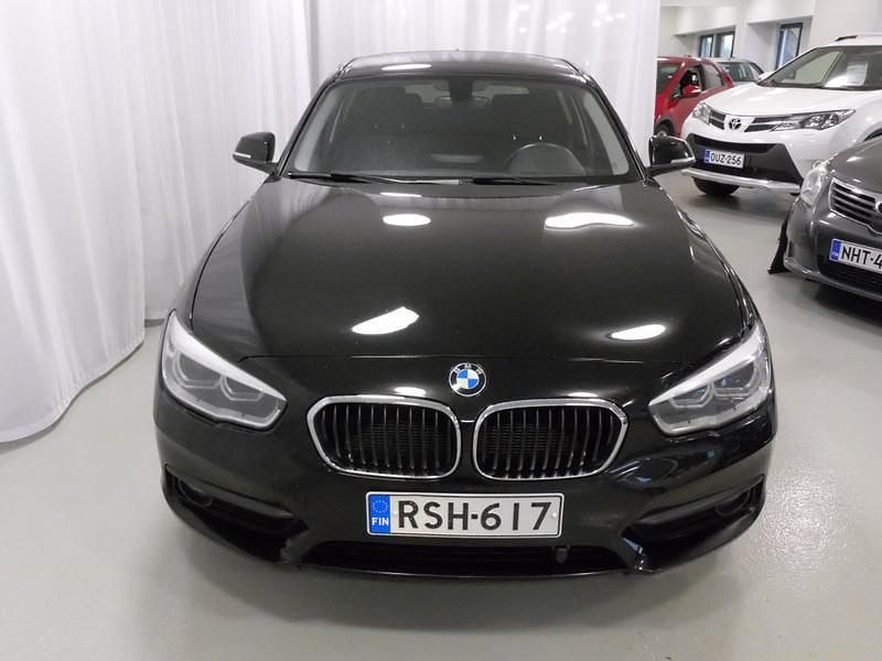 Käytetty BMW 116 116 HP (85 kW) 2015 Musta Viistoperä