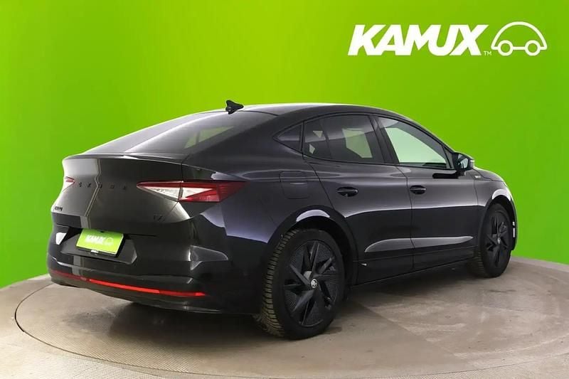 Käytetty Skoda Enyaq iV Suite 219 kW (299 HP) 2022 Musta Katumaasturi