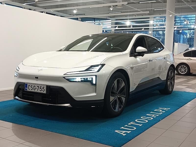 Uusi Polestar 4 Plus 400 kW (544 HP) 2025 Valkoinen Katumaasturi