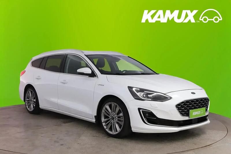 Valkoinen Käytetty 2020 Ford Focus Vignale Farmari | 20 700 € (Hieman kallis) - Kuva 1/4