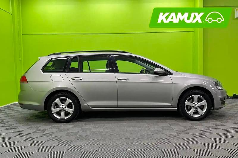 Käytetty VW Golf VII Comfortline 150 HP (110 kW) 2015 Hopea / harmaa Farmari