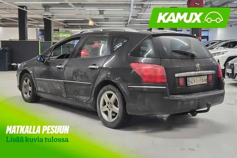 Käytetty Peugeot 407 140 HP (102 kW) 2005 Musta Farmari