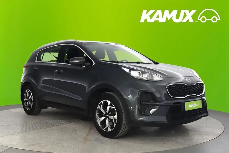 Hopea / harmaa Käytetty 2020 Kia Sportage Active Katumaasturi | 20 900 € (Perustarjous) - Kuva 1/4