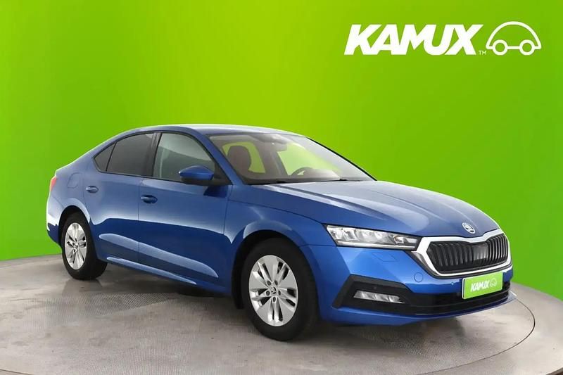 Sininen Käytetty 2021 Skoda Octavia G-TEC Ambition Sedan | 16 250 € (Hyvä tarjous) - Kuva 1/4