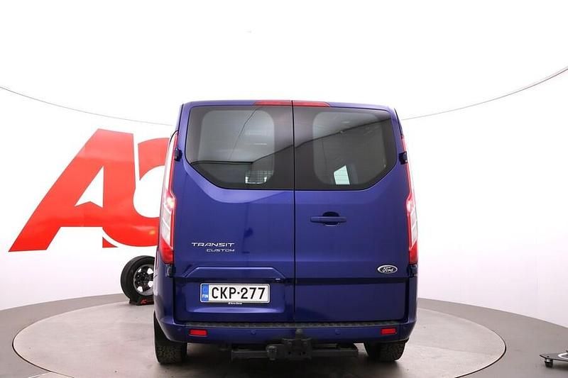 Käytetty Ford Transit Custom Limited 131 HP (96 kW) 2017 Sininen Van