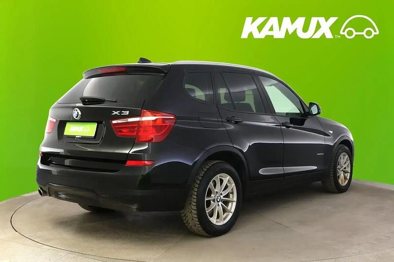 Käytetty BMW X3 Shadowline 190 HP (139 kW) 2016 Musta Katumaasturi