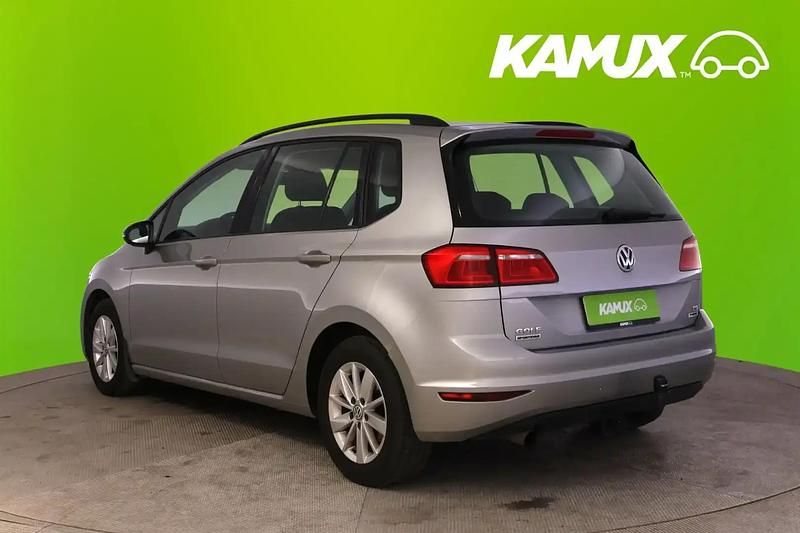 Käytetty VW Golf Sportsvan Comfortline 110 HP (80 kW) 2014 Hopea / harmaa Tila-auto