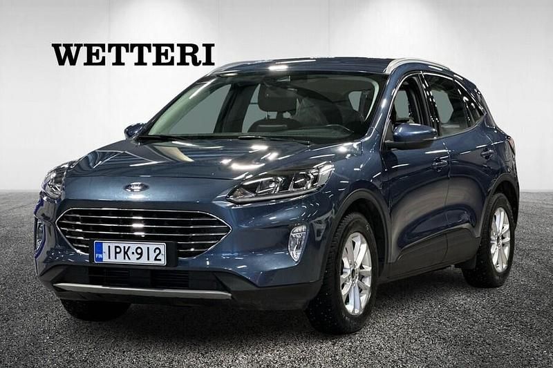 Sininen Käytetty 2022 Ford Kuga Titanium Katumaasturi | 19 500 € (Perustarjous) - Kuva 1/4