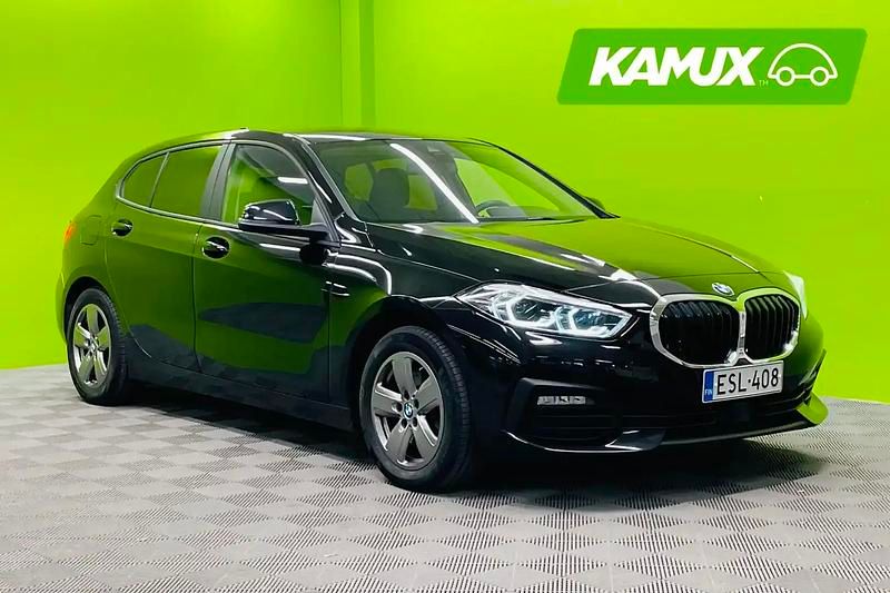 Musta Käytetty 2020 BMW 118 Viistoperä | 21 790 € (Hyvä tarjous) - Kuva 1/4