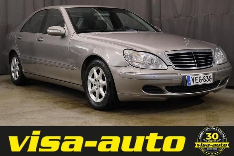 Harmaa Käytetty 2003 Mercedes S320 Sedan | 4 990 € - Kuva 1/4
