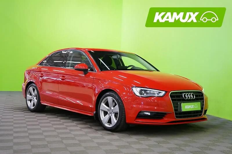 Punainen Käytetty 2015 Audi A3 Business Sedan | 8 440 € (Perustarjous) - Kuva 1/4