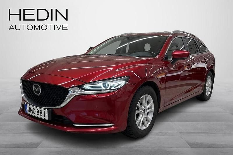 Punainen Käytetty 2021 Mazda 6 Inclusive Farmari | 25 450 € (Perustarjous) - Kuva 1/3