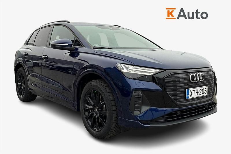 Sininen Käytetty 2025 Audi Q4 e-tron Advanced Plus Katumaasturi | 54 900 € (Kallis) - Kuva 1/4