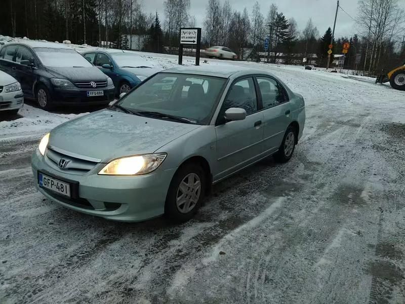 Käytetty Honda Civic ES 150 HP (110 kW) 2004 Turkoosi Sedan