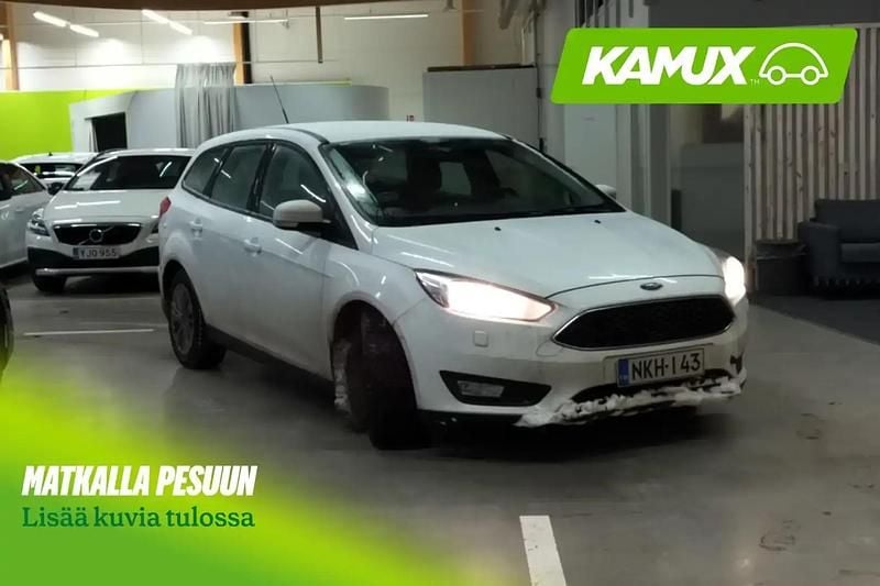 Valkoinen Käytetty 2016 Ford Focus Trend Farmari | 7 880 € (Hyvä tarjous) - Kuva 1/4