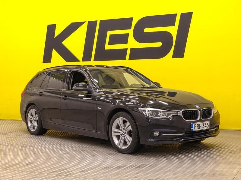 Musta Käytetty 2018 BMW 320 Sport Line Farmari | 15 890 € (Supertarjous) - Kuva 1/3