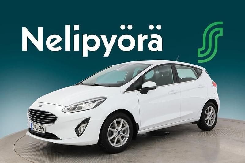 Käytetty Ford Fiesta Titanium 101 HP (74 kW) 2019 Valkoinen Viistoperä