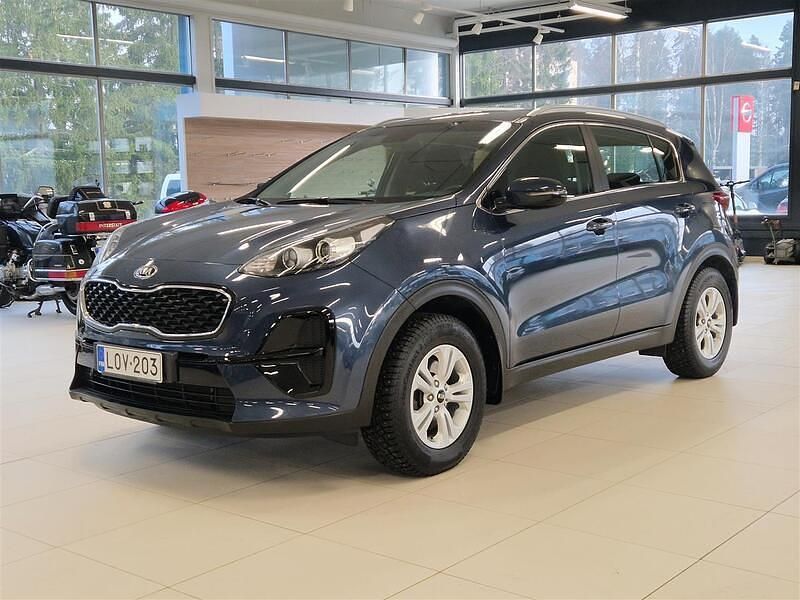 Sininen Käytetty 2019 Kia Sportage Active Katumaasturi | 19 990 € (Hieman kallis) - Kuva 1/4