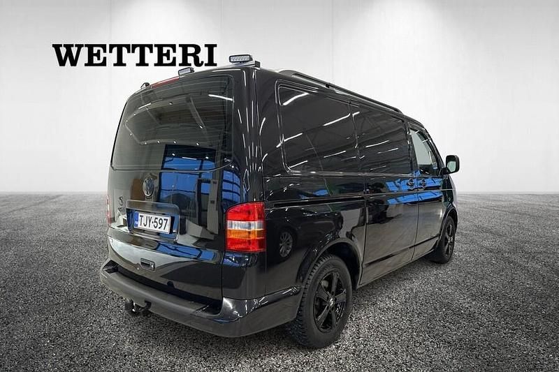 Käytetty VW T5 131 HP (96 kW) 2007 Musta Van